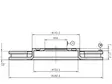 JARRULEVY 2 KPL/PKT, ETU, CITROEN, DS, OPEL, PEUGEOT - Jarrulevyt - 69-1036 - 2