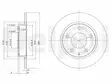 JARRULEVY DELPHI, 2 KPL / PKT, TAKA, / MAZDA 626 - Jarrulevyt - BG2806 - 2