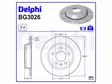 JARRULEVY DELPHI, 2 KPL / PKT, TAKA,VAG - Jarrulevyt - BG3026 - 2