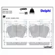 JARRUPALASARJA DELPHI, ETU, MERCEDES - Jarrupalasarjat - LP3276 - 3