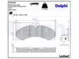 JARRUPALASARJA DELPHI ETU /TAKA, MERCEDES, VW - Jarrupalasarjat - LP1046 - 3