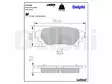 JARRUPALASARJA DELPHI TAKA, LEXUS TOYOTA - Jarrupalasarjat - LP2196 - 3
