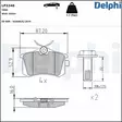 JARRUPALASARJA DELPHI TAKA, PSA, OPEL, VW - Jarrupalasarjat - LP3346 - 2