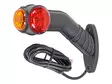 LED-ÄÄRIVALO KUMIVARSI PITKÄ 45° 147MM 12-24V FF (OIK/VAS) - Kumivarsi äärivalot - 1608-6706 - 2