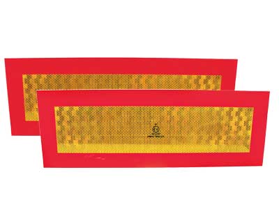 ALUMIINIHEIJASTIN PARI TRAILERI - Ajoneuvoheijastimet ja kilvet - TW-6 - 1