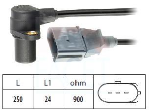 ANTURI KAMPIAKS. VAG 06A906433K - Kampiakselin anturi - 7733-94476 - 1