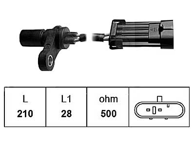 ANTURI KIRROSLUKU AUTOMAATTIVAIHTEISTO # - Kierrosluku ja matka-anturit - 7742-94006 - 1