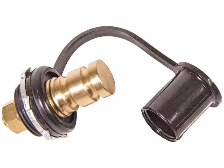 Apuvirtanapa Heavy Duty musta (-) 1kpl - Akkukengät - 1556-190216 - 1