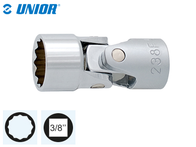 HYLSY 3/8", NIVELELLÄ, 12-KULMAINEN 13 238/1F12P - Hylsyt ja räikät 3/8" - 1716-619796 - 1
