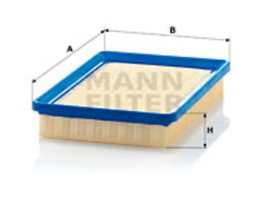 ILMANSUODATIN MANN, HYUNDAI - Ilmansuodattimet - 1482-C2676 - 1