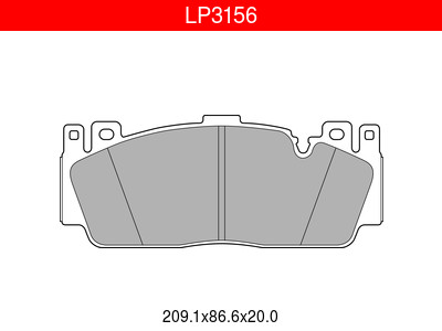 JARRUPALASARJA DELPHI ETU, BMW M (F6, F10, F12, F13, F18) - Jarrupalasarjat - LP3156 - 1