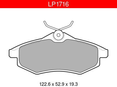 JARRUPALASARJA DELPHI ETU, CITROEN - Jarrupalasarjat - LP1716 - 1