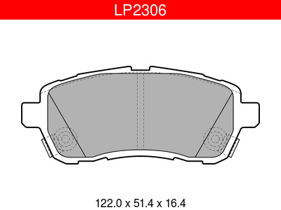 JARRUPALASARJA DELPHI ETU, DAIHATSU, FORD, MAZDA, SUBARU YM - Jarrupalasarjat - LP2306 - 1