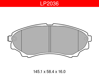 JARRUPALASARJA DELPHI ETU, FORD, MAZDA - Jarrupalasarjat - LP2036 - 1