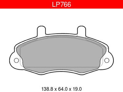 JARRUPALASARJA DELPHI ETU, FORD - Jarrupalasarjat - LP766 - 1