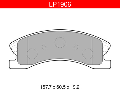 JARRUPALASARJA DELPHI ETU, JEEP - Jarrupalasarjat - LP1906 - 1
