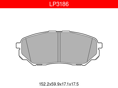 JARRUPALASARJA DELPHI ETU, KIA - Jarrupalasarjat - LP3186 - 1