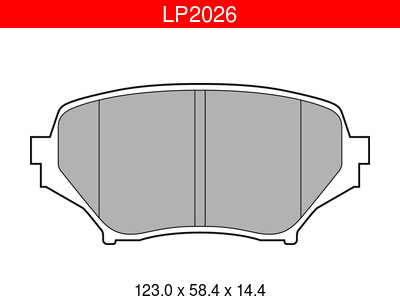 JARRUPALASARJA DELPHI, ETU, MAZDA - Jarrupalasarjat - LP2026 - 1