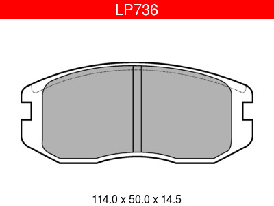 JARRUPALASARJA DELPHI ETU, MITSUBISHI - Jarrupalasarjat - LP736 - 1