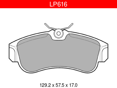 JARRUPALASARJA DELPHI ETU, NISSAN - Jarrupalasarjat - LP616 - 1