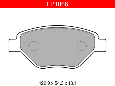 JARRUPALASARJA DELPHI ETU, RENAULT - Jarrupalasarjat - LP1866 - 1