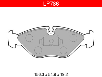 JARRUPALASARJA #DELPHI ETU, SAAB - Jarrupalasarjat - LP786 - 1