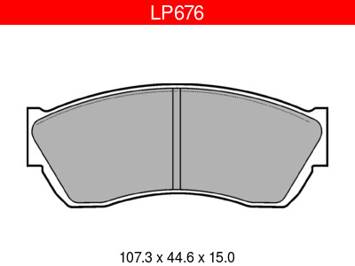 JARRUPALASARJA DELPHI ETU, SUBARU, SUZUKI - Jarrupalasarjat - LP676 - 1