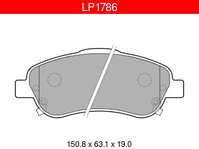JARRUPALASARJA DELPHI ETU, TOYOTA - Jarrupalasarjat - LP1786 - 1