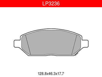 JARRUPALASARJA DELPHI , OPEL VAUXHAULL - Jarrupalasarjat - LP3236 - 1