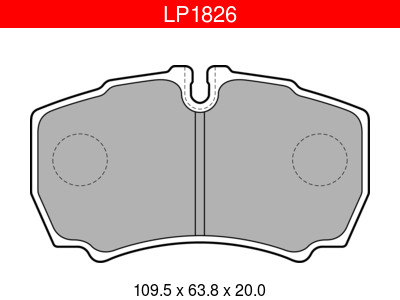 JARRUPALASARJA DELPHI TAKA, FORD, IVECO - Jarrupalasarjat - LP1826 - 1
