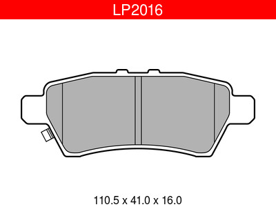 JARRUPALASARJA DELPHI TAKA, NISSAN - Jarrupalasarjat - LP2016 - 1