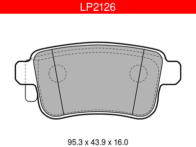 JARRUPALASARJA DELPHI TAKA, MERCEDES, RENAULT - Jarrupalasarjat - LP2126 - 1