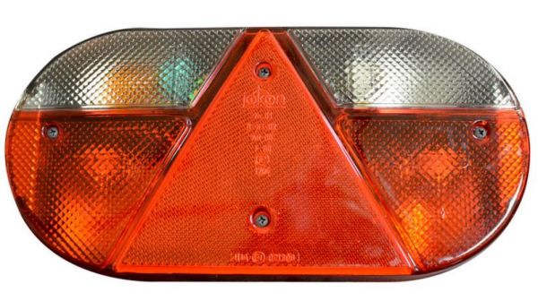 Jokon 610 peräkärryn takavalo vasen 6-nap - Halogen perävaunuvalaisimet - 15836 - 1