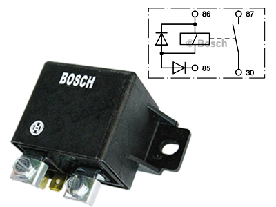KAKSOISAKKURELE 12V 75A DIODILLA - Kaksoisakkureleet ja jakodiodit - 0332002156 - 1