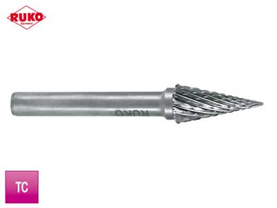 KOVAMETALLIVIILA RUKO 8.0MM M KARTIO - Pyörivät kovametalliviilat - RU-116036 - 1