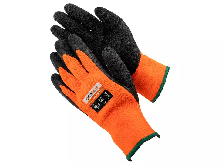 KUMITYÖKÄSINE VUORELLA KOKO 9 # - Työkäsineet - 1-92266 - 1