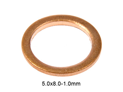 KUPARITIIVISTE 5X8X1,0 MM - O-renkaat, stefat, tiivisteet - CA-080006 - 1