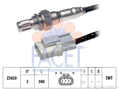 LAMBDA ANTURI 22690-3J410 - Happitunnistimet merkkikohtaiset - 10-7396 - 1