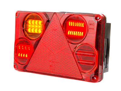 LED-TAKAVALO VAS. 12/24 V - LED-Perävaunuvalaisimet - 1606-27856 - 1