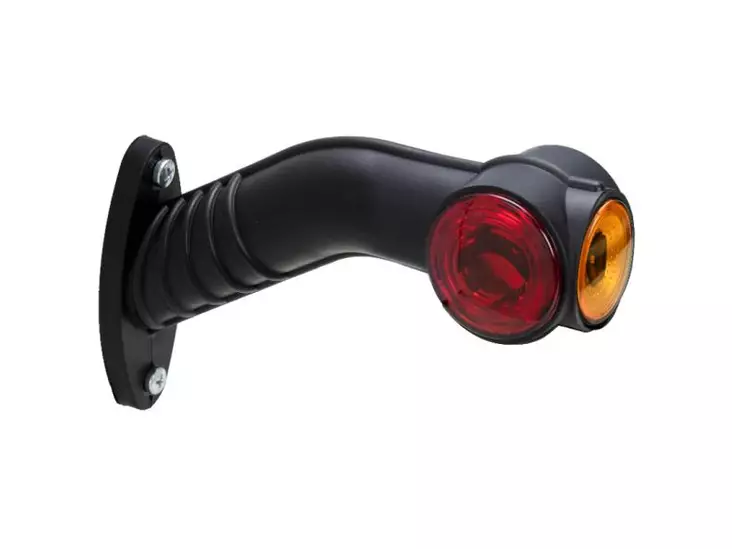 LED-ÄÄRIVALO KUMIVARSI 12-24V FF 147MM 7M KAAPELILLA - Kumivarsi äärivalot - 1608-6726 - 2