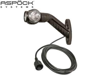 LED-ÄÄRIVALO KUMIVARSI SUPERPOINT III 45AST VAS. 1,75M JOHTO - Kumivarsi äärivalot - 1608-6736 - 1