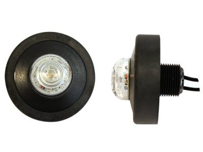 Was led-äärivalo punainen pyöreä - 12-24V / Ø60,6mm / IP68 - Punaiset äärivalot - 1606-27746 - 1