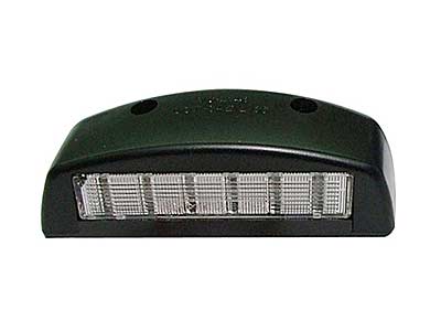 LED-REKISTERIVALO 12-24V 120X42MM MUSTA - LED-Rekisterivalot - 1610-22036 - 1