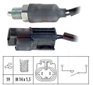 PER.VALOKATKAISIN NISSAN - Peruutusvalokatkaisijat - 7901-94516 - 1
