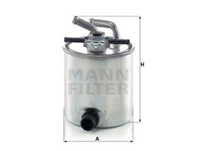 POLTTOAINESUODATIN MANN, NISSAN - Polttoainesodattimet - 1482-WK9206 - 1