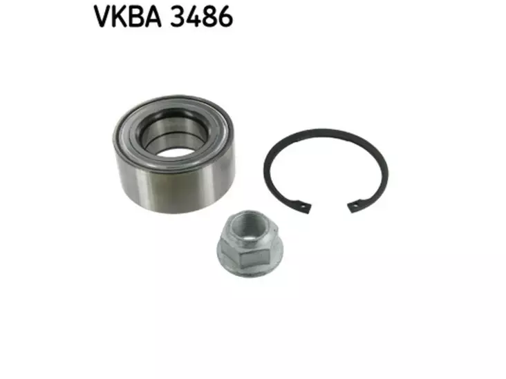 PYÖRÄNLAAKERISARJA SKF, ETU/TAKA, MERCEDES-BENZ - Pyöränlaakerisarjat - VKBA3486 - 1