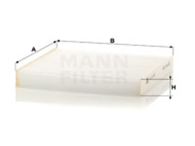 RAITISILMASUODATIN MANN, FORD - Raitisilmasuodattimet - 1482-CU24006 - 1