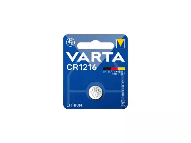 VARTA LITHIUM CR1216 NAPPIPARISTO 1KPL - Erikoisparistot - 1811-8740596 - 2
