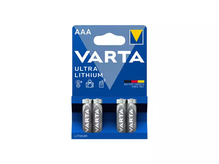 VARTA ULTRA LITHIUM AAA PARISTO 4KPL - AAA paristot - 1811-8740456 - 2