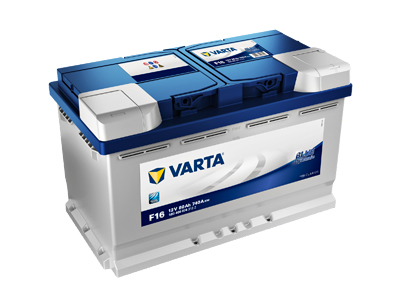 Varta F16 Blue Dynamic käynnistysakku 12V 80Ah 740A -/+ - VARTA käynnistysakut - 1810-F16 - 1
